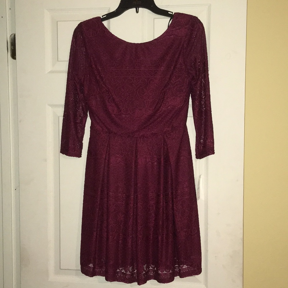(An) Wine ...Color  Daytime dress...